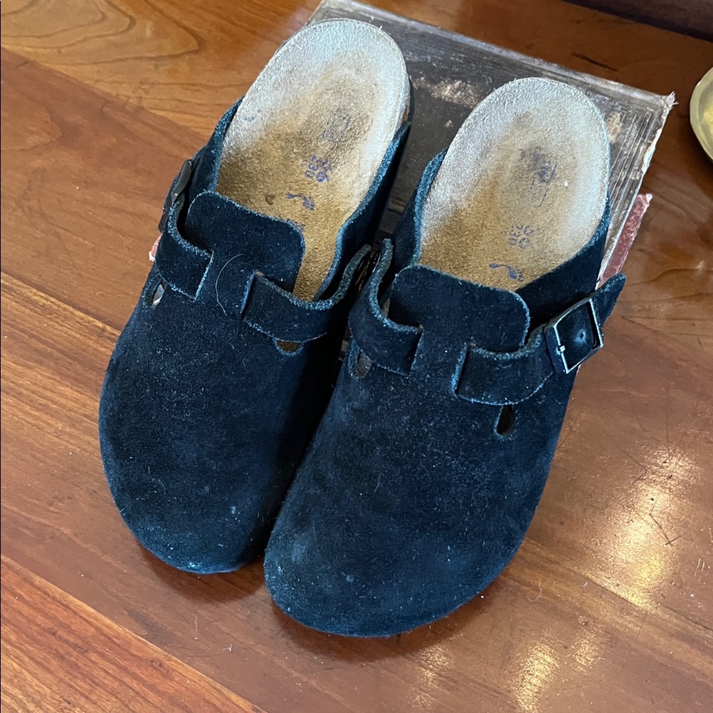 BIRKENSTOCK BOSTON SUEDE SOFT FOOTBED - Picture 2 of 9
